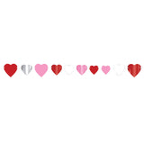 Heart Streamer - 7" x 6' (Each)
