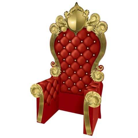 3-D Prom Throne Prop - Red (Each)