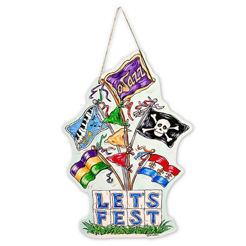 Jazz Festival Door Hanger (Each)