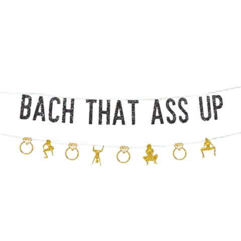 Bach That Ass Up Bachelorette Banner Retro (Each)