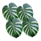 13" Fabric Tropical Palm Leaves - 4 pieces (Each)