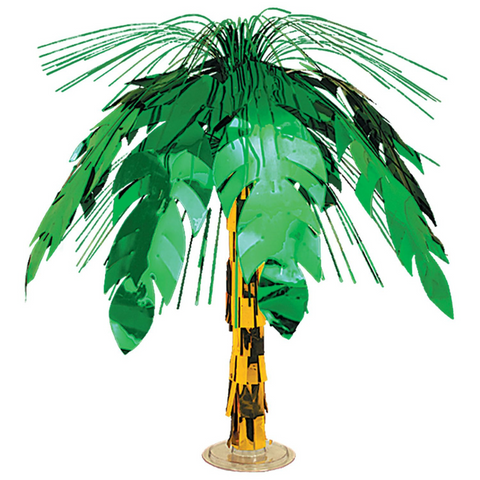 18" Palm Tree Cascade Centerpiece (Each)