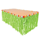 Green Artificial Grass Luau Table Skirting - 30" x 9' (Each)