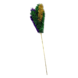 29" Purple, Green and Gold Mardi Gras Metallic Pick Spray (Each)