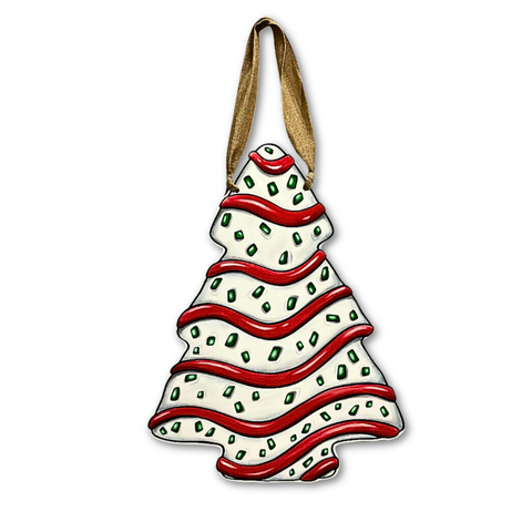 Christmas Tree Cake Door Hanger (Each)