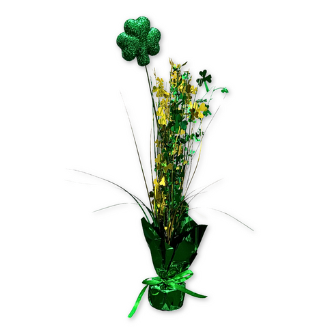 Shamrock Gleam 'N Spray Centerpiece (Each)