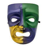 9"x7.5" Gold Comedy and Tragedy Masks (Set of 2)