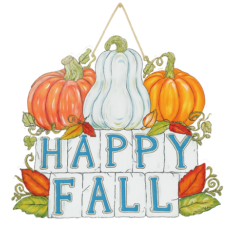 Happy Fall Tile Door Hanger (Each)