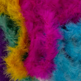 44" Mini Marabou Boa Assortment (Dozen)