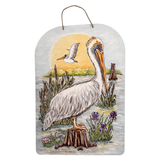 Bayou Pelican Door Hanger 15.5" x 22.5" (Each)