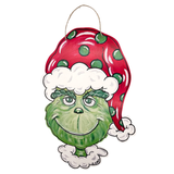 Christmas Grinch Door Hanger 15.5" x 23" (Each)