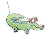 Christmas Cajun Countdown Door Hanger 20" x 20" (Each)