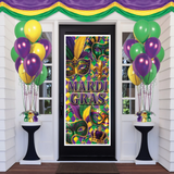 Mardi Gras Door Cover, 6' x 30" (Each)