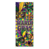Mardi Gras Door Cover, 6' x 30" (Each)