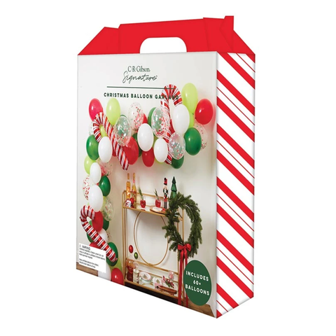 Balloon Arch - Christmas Candy Cane Balloon Arch Kit (Each)