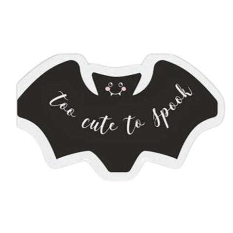 Too Cute to Spook Bat Shaped Napkin - (Pack  of 20)