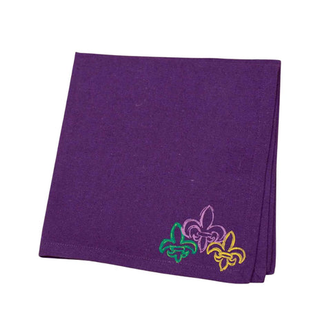 St. Charles Tri-Fleur Napkin (Each)