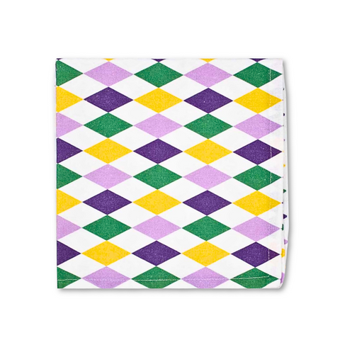 Mardi Gras Harlequin Napkin (Each)