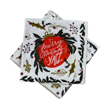 Merry Christmas Y'all Cocktail Napkins (Pack of 20)