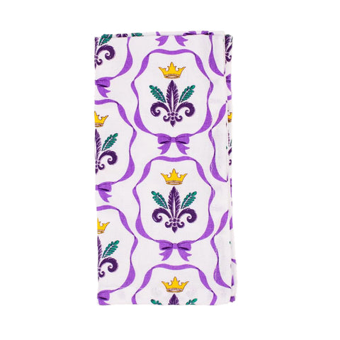 Mardi Gras Bow Napkin (Each)