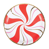 Peppermint Paper Dinner Plate (Pack of 8)