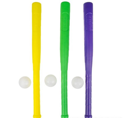 Plastic Bat and Ball 20" (Dozen)