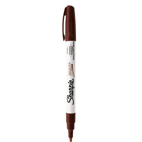 Brown Sharpie Paint Marker - Fine Point (Each)