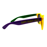 Mardi Gras Sunglasses with Mardi Gras Logo (Each)