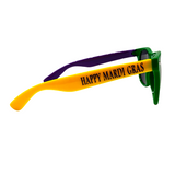 Mardi Gras Sunglasses with Mardi Gras Logo (Each)