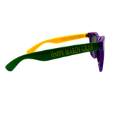 Mardi Gras Sunglasses with Mardi Gras Logo (Each)