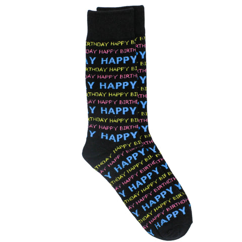 Happy Birthday Socks (Pair)