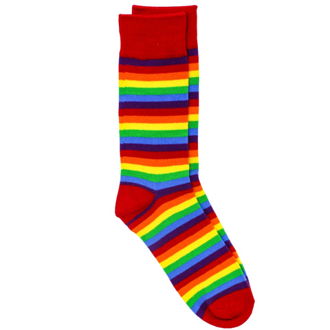Rainbow Striped Socks (Pair)