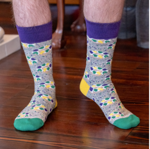 Men's King Cake Socks (Pair)