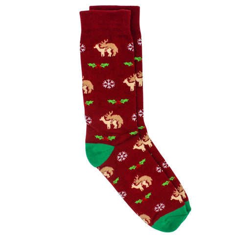 Reindeer Humping Socks (Pair)