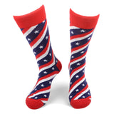 Patriotic Red, White & Blue Socks (Pair)