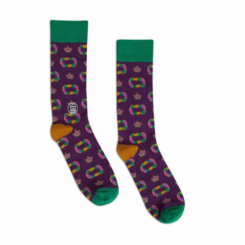 Bonfolk King Cake Socks (Pair)