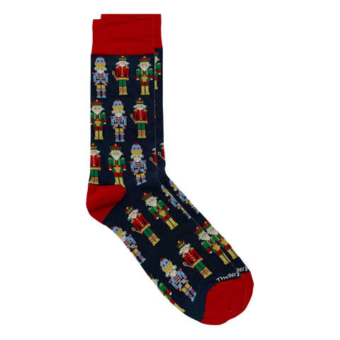 Men's Christmas Nutcracker March Socks (Each)