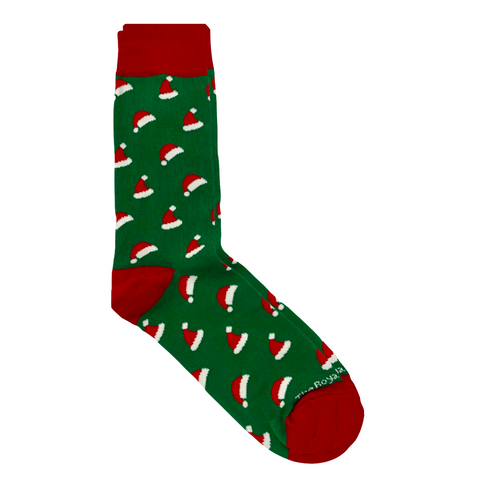 Men's Christmas Santa Hat Socks (Each)