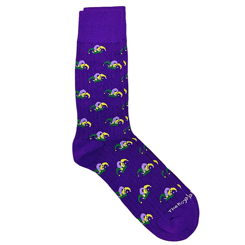 Men's Mardi Gras Jester Socks (Pair)