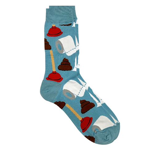 Men's Poop & Plungers Socks (Pair)