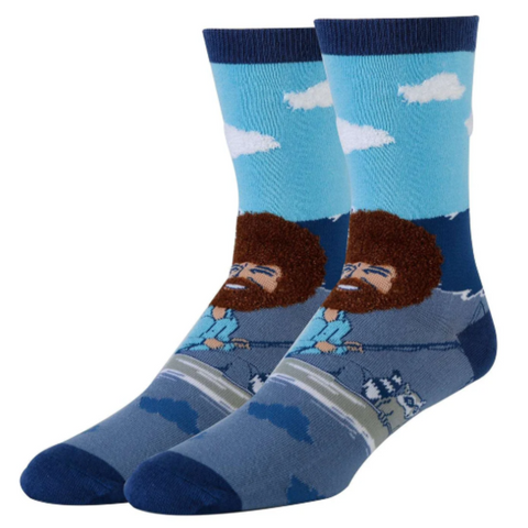 Let's Sail Bob Ross Socks (Pair)