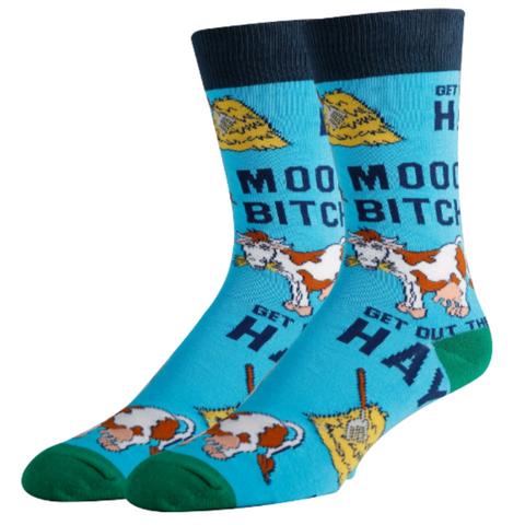 Moo Over Socks (Pair)