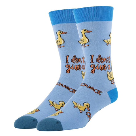 I Don't Give A Quack Socks (Pair)