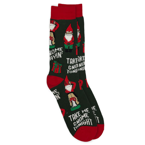 Take Me Gnome Tonight Socks (Pair)