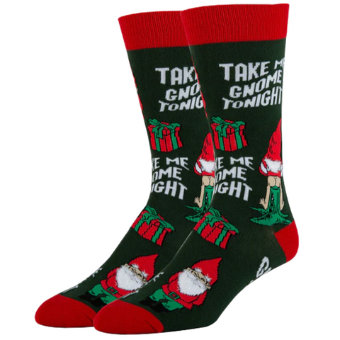 Take Me Gnome Tonight Socks (Pair)