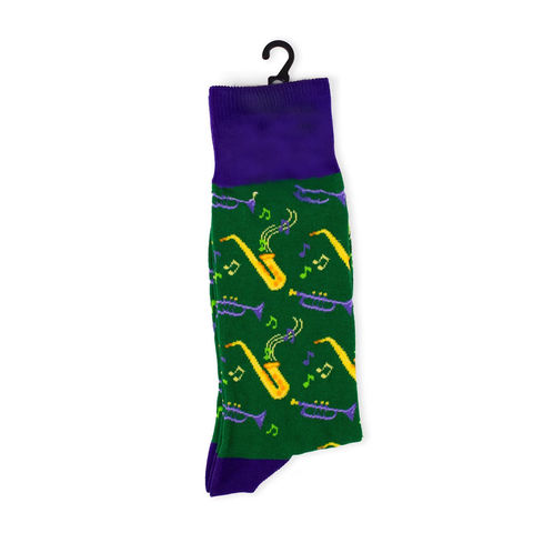 Men's Jazz Krewe Socks (Pair)