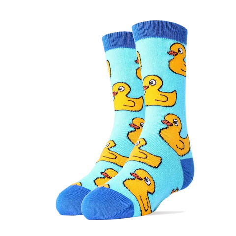 Duckies Kids' Cotton Crew Socks (Pair)