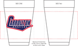Carrollton Boosters Styrofoam Cup - 20oz White (Sleeve - 20 Pieces)