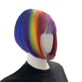 Stripe Rainbow Wig (Each)