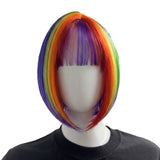 Stripe Rainbow Wig (Each)